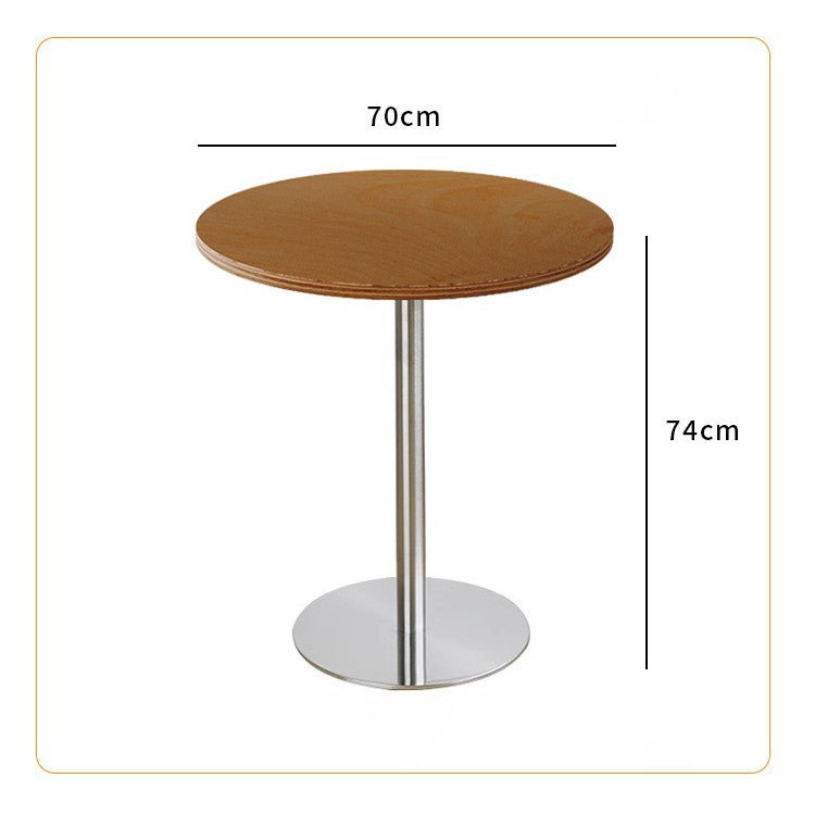 Cross-border simple milk tea shop tables and chairs Internet celebrity snack shop cafe casual wrought iron ocean board cafe tables and chairs