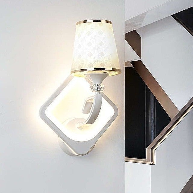 Wall lamp - nordic modern minimalist style - perfect for kids' rooms, bedrooms, balconies, stairwells, hallways, creative bedside lighting, and living room accent walls