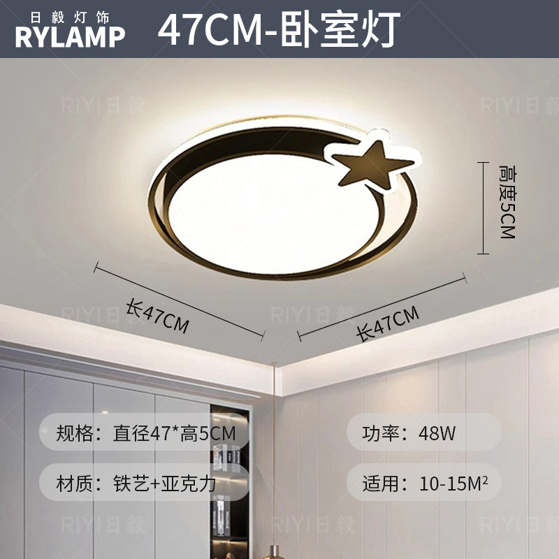 Ceiling light, living room hall main light, advanced sense of simplicity, modern bedroom light, full spectrum, Zhongshan home improvement lighting fixtures