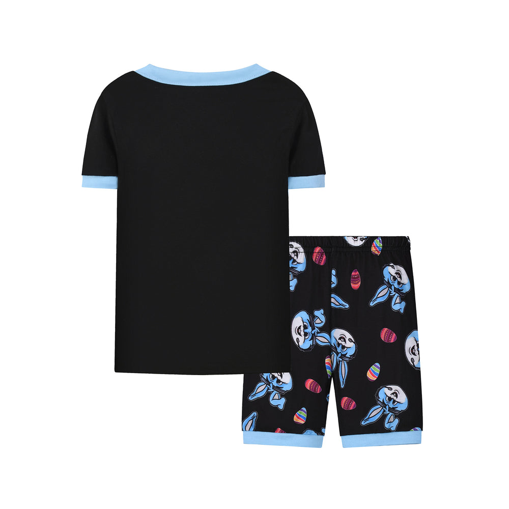 export supplier happy easter bunny boys and girls home clothes suit