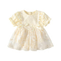 Baby dress summer clothes newborn baby girl romper full month celebration outfit summer thin princess clothes bodysuit skirt