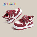 Winter new arrival: baby & toddler double-layer cotton shoes - girls' first walking shoes, leather upper with fleece lining, boys' waterproof sneakers, ages 1-3