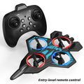 yl86 screen-controlled combat drone with light stunts, four-rotor circling, fixed height, and crash-resistant aircraft toy