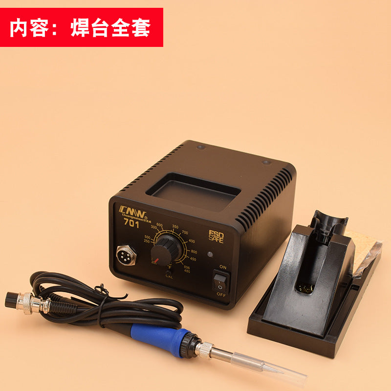 Chuangmeiwei 701 constant temperature welding table New 936 welding table 60w full power electric soldering iron table 703 constant temperature electric soldering iron