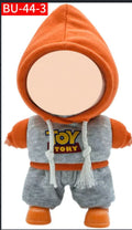 Clothing only, suitable for 17cm labubu first and second generation plush dolls, etc. can be used to dress up and change outfits