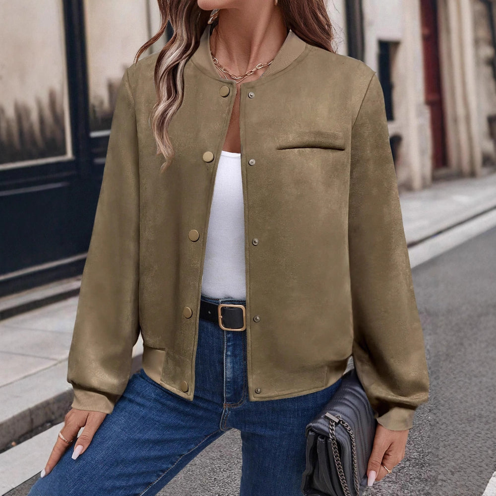 fashion  fall and winternew arrival women's casuallong sleevesshirt tweed jacket outwear baseball uniform