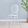 Custom bamboo joint chair back dining chair pp plastic chair home makeup chair wedding hotel party event banquet chair