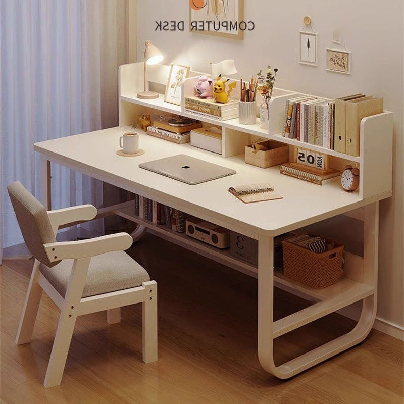 Computer desk desktop home desk bookshelf all-in-one bedroom primary and junior high school student writing desk study desk office desk