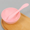 Beauty tools mask bowl soft plastic mask stick beauty bowl beauty hair soft mask cosmetics suit skin care