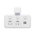 Tiantu multifunctional home wireless socket converter plug - one-to-multiple outlet with night light and usb charging strip