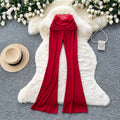 Korean style commute fashion high-waisted straight-leg pants for women - spring slimming, leg-lengthening, versatile casual chic trousers