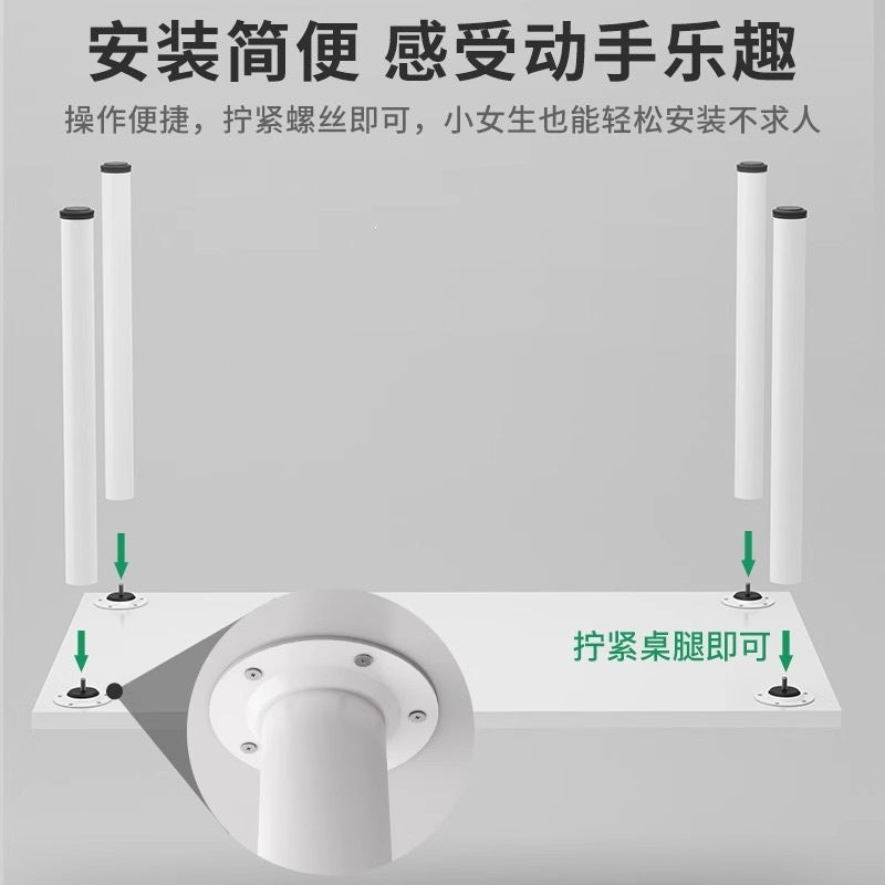 Computer desk bedroom home simple desk student study table direct sales rectangular white desktop office desk