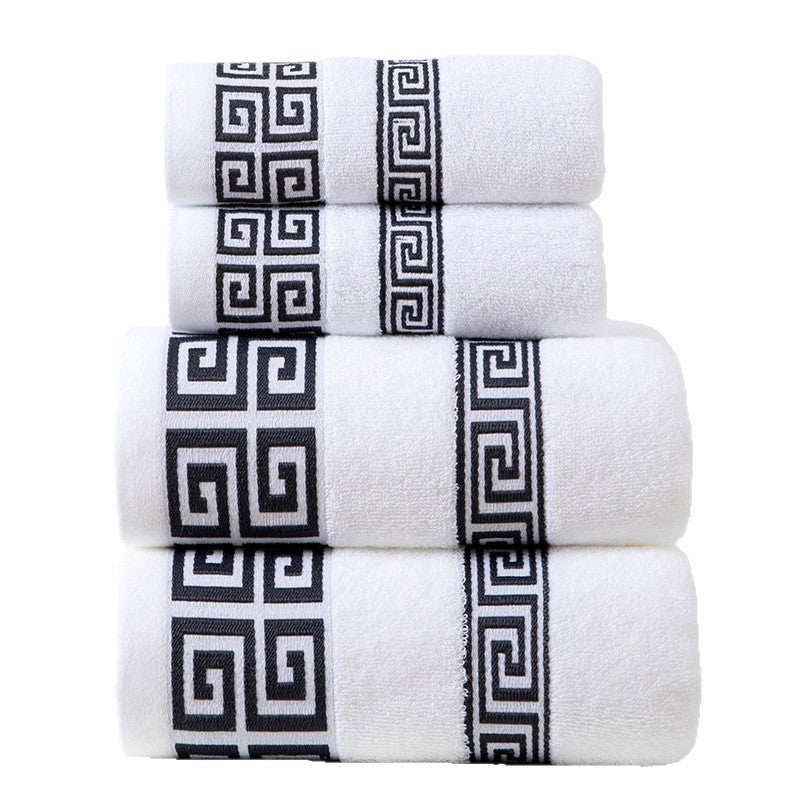 Pure cotton towel bath towel for home towel large soft absorbent adult cotton face towel for women and men bath