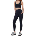 European and american plus size activewear yoga set for women - high waist pocketed compression yoga pants and nude feel workout outfit