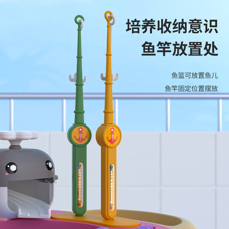 Children's electric magnetic fishing toy - fun early education & brain training - perfect birthday gift for boys & girls - interactive parent-child game