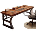 Computer desk desktop gaming table home with storage shelf office desk chair simple desk bedroom study writing desk