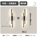 Led popular modern minimalist new nordic style room wall lamp aisle light acrylic strip light for home use