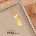 [titanium steel] fashion popular exquisite and versatile lucky tree necklace for women, niche high-end fashion clavicle chain jewelry