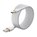 Usb data cable type-c 5a fast charging cable compatible with leeco android nylon braided iphone apple charging cable