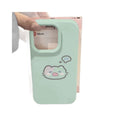 Soft and cute daydream kitten wants to eat fish, suitable for iphone 17 mobile phone case, korean style gentle style apple 18 glutinous rice shell