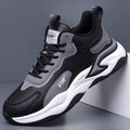 Men's shoes 2025 new spring collection: anti-slip, height-increasing, soft-soled casual running sneakers for teenagers and middle school boys - trendy footwear
