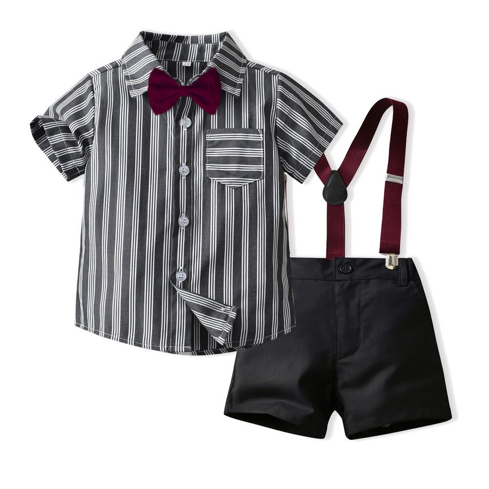Boys' summer outfit: trendy, stylish, and fashionable new arrivals for young boys. casual short-sleeve sets for kids, chic summer clothing for children