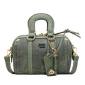 Fashion patchwork satchel boston bag 2025 new women's bag texture easiest for matchniche stylecasual shoulder crossbody bag