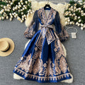 High-end evening gown for socialites: a chic, one-piece dress with cinched waist and tie detail – perfect for parties and everyday wear