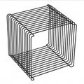 Casual sofa side table popular medieval creative mini storage rack line small table carbon steel newspaper rack coffee table