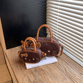 cute boston satchel bag for women 2025new arrival sweet cool style niche style mobile phone bag shoulder crossbody bag