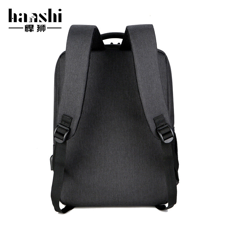 Cross-border men's travel backpack, high-end fashion casual women's backpack, lightweight computer bag, backpack commuter schoolbag