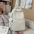 Starry backpack - trendy, high-capacity backpack for middle and high school girls, perfect for tutoring, casual travel, and ins style