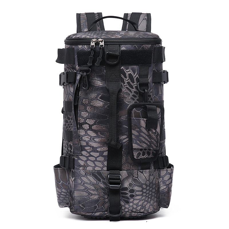 Cross-border Luya bag Multifunctional dry and wet separation fishing bag Large capacity outdoor backpack Can be mounted with sling fishing gear