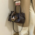 New arrivalcasual satchel bucket bag for women normcore style easiest for match shoulder bag trendy large capacity work clothing hand crossbody bag