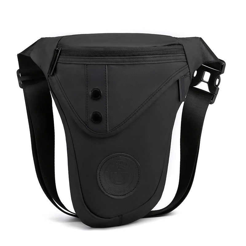 Factory direct sales of new men's outdoor cycling leg bags, leisure sports fanny packs, multi-functional breast bags, messenger bags,
