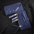 New nail clipper set - premium stainless steel manicure kit - 18-piece nail care tool set - customizable