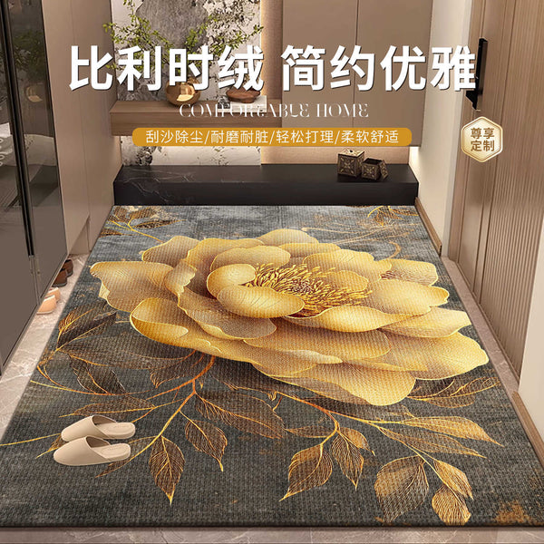 2025 new entry door floor mat, door non-slip tread mat, advanced sense door mat, can cut the entrance carpet