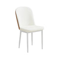 Luxury dining chair - home & hotel use - leather seating - direct from manufacturer - multiple colors available - belle chair - reception chair