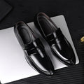 Men's plus size leather shoes - amazon, wish, lazada - korean style slip-on casual shoes - dropshipping available