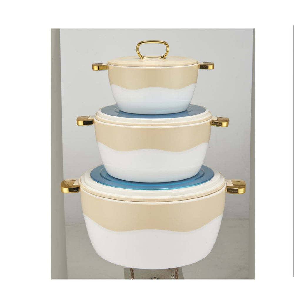 Direct from the factory: stainless steel insulated food containers for cross-border e-commerce. includes a large-capacity insulated pot and a three-piece kitchenware set