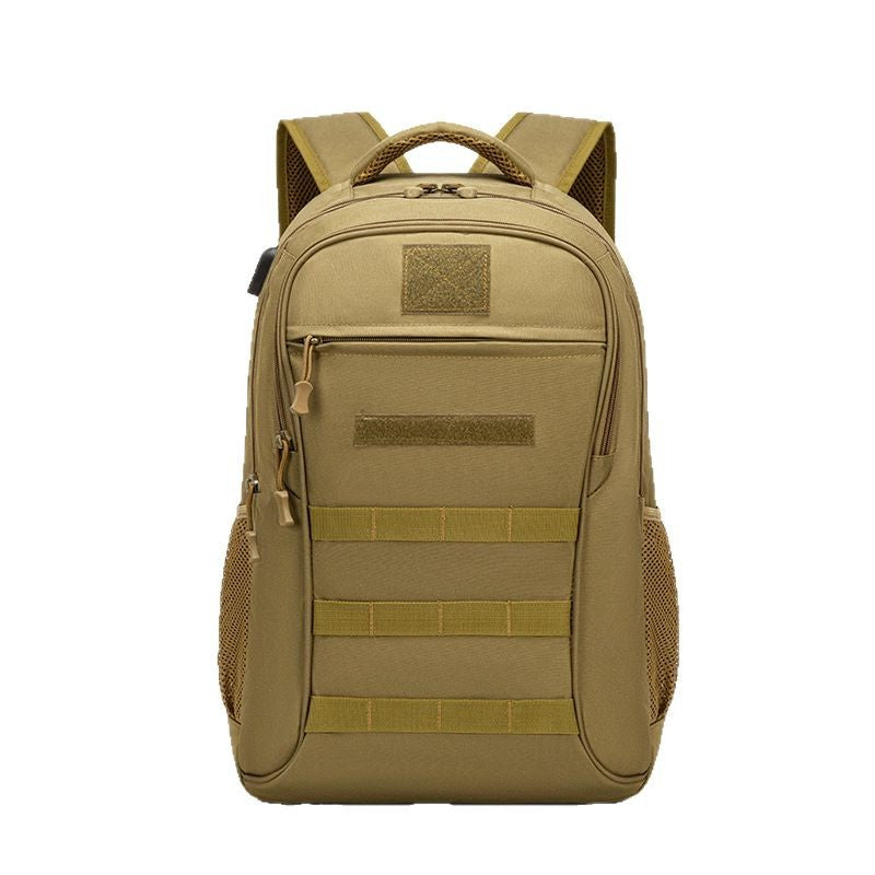 Outdoor riding military fans large capacity USB multi-function backpack mountaineering sports backpack tactical bag backpack