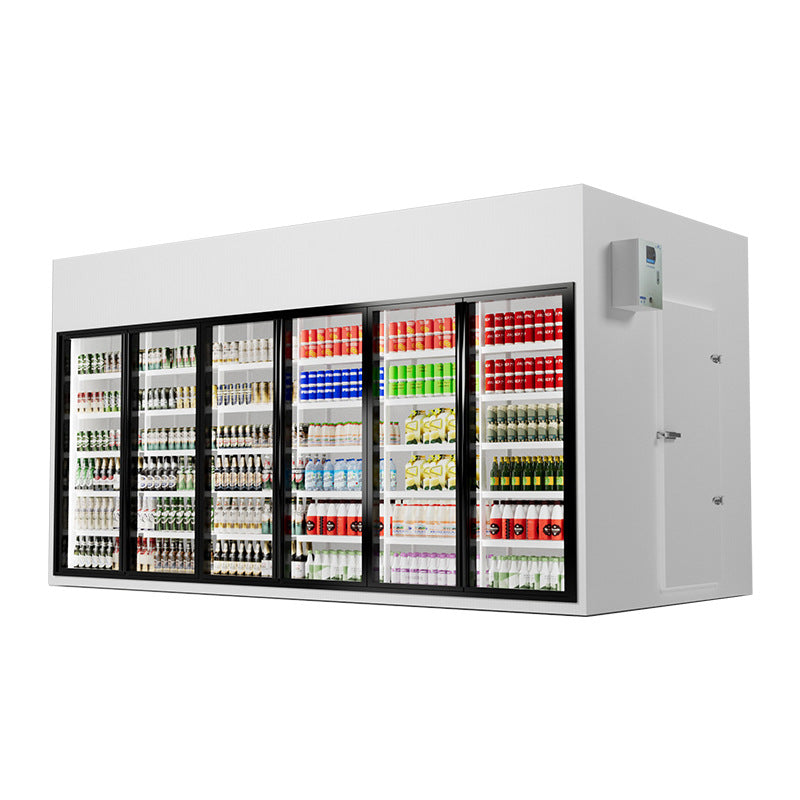 Complete set of post-supply cold storage equipment, supermarket refrigerators, refrigerated and frozen storage, commercial beverage cabinets, fruit preservation cabinets