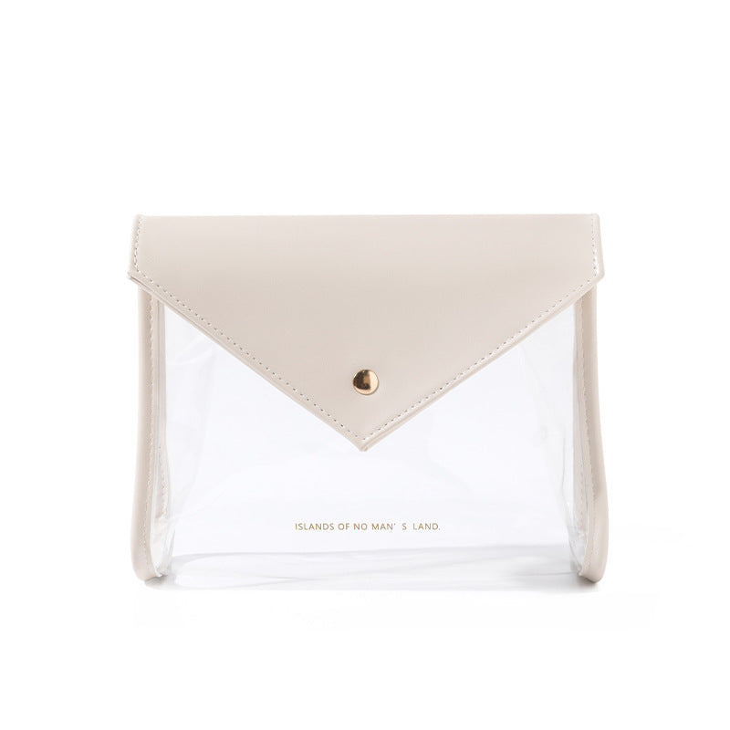 Multifunctional PU Portable Cosmetic Bag Large Capacity High Value Waterproof Wash Bag Wash Cosmetic Bag Envelope Bag