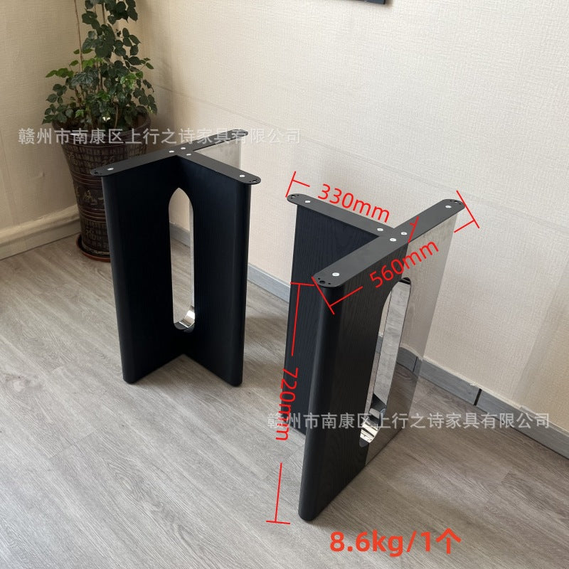 Stainless steel table legs accessible luxury slate marble dining table base dining table legs classyfor homecut out color matching table legs