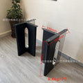 Stainless steel table legs accessible luxury slate marble dining table base dining table legs classyfor homecut out color matching table legs