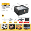 For homecamping style courtyard barbecue grill outdoor portable charcoal barbecue grill square fire pit for cooking tea camping fire pit
