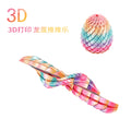 hot-selling 3d printed deformation ball decompression dragon egg deformable toy gashapon shiley stress reduction creative toy