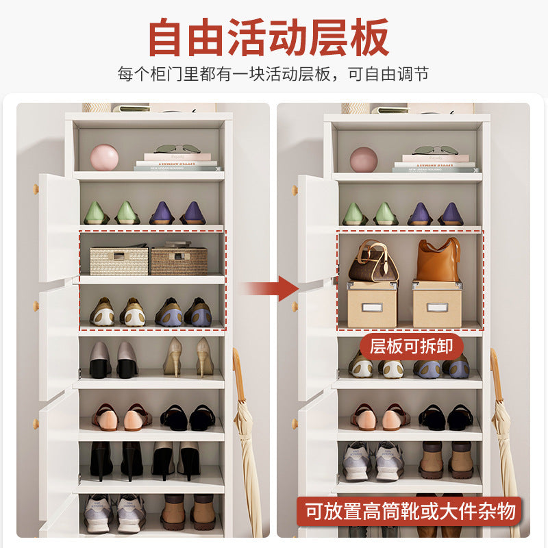Shoe cabinet Small and narrow multi-layer storage locker at the entrance of the household, corner entrance cabinet, indoor new 2025 explosive shoe rack