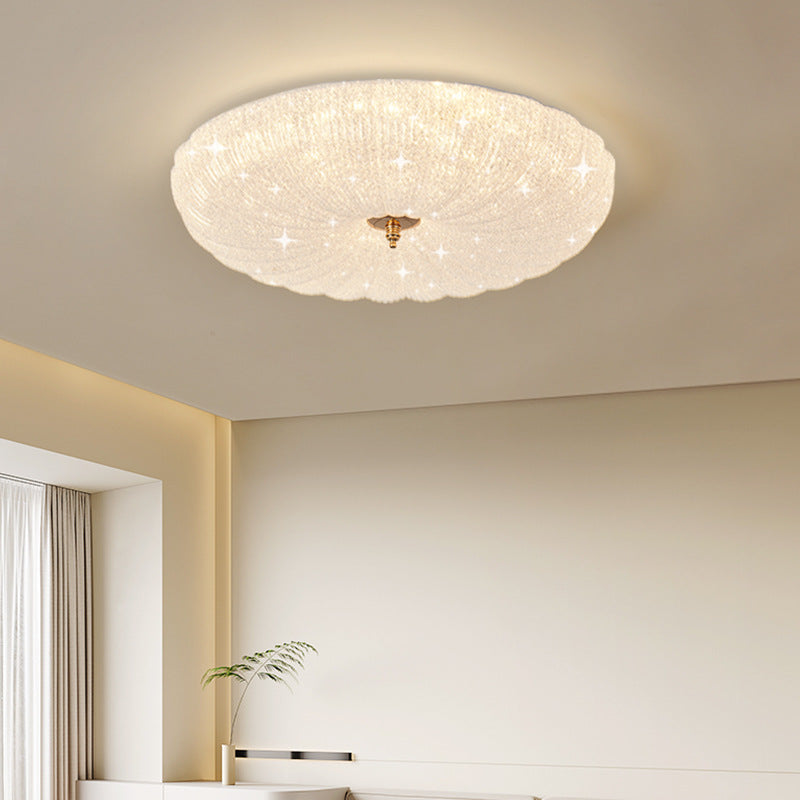 Bedroom main light Gypsy ceiling light Italian light luxury lighting modern simple round minimalist master bedroom room light