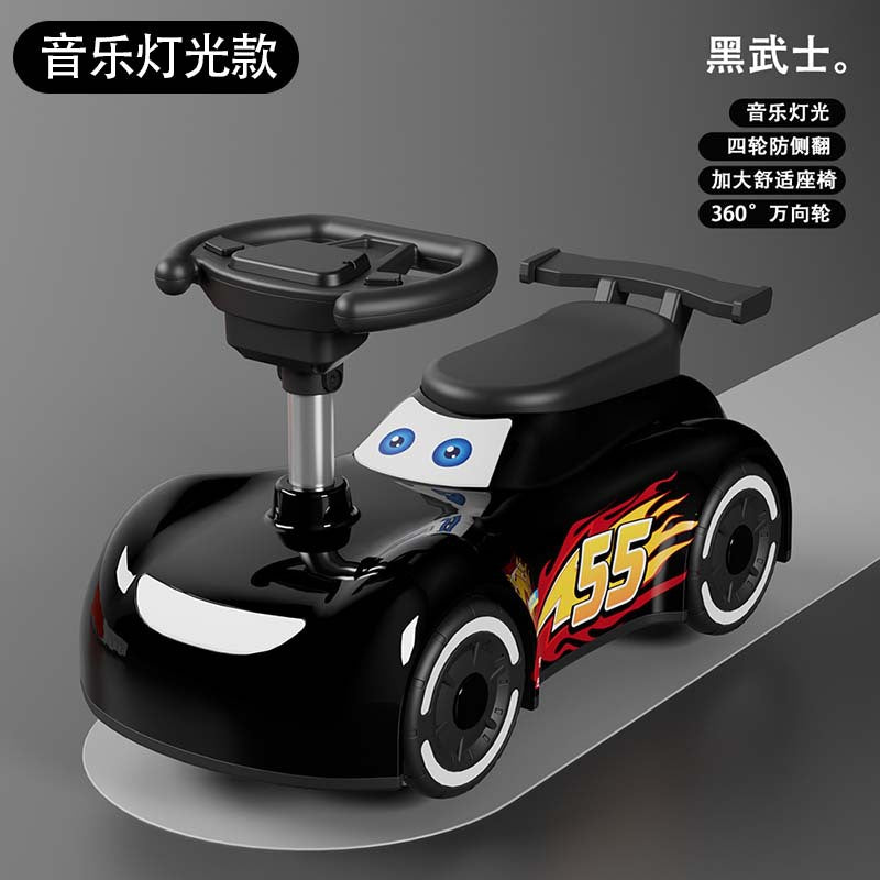 New children's twisting car 1-3 years old boy baby girl yo-yo car adults can sit on silent wheels anti-rollover swing car